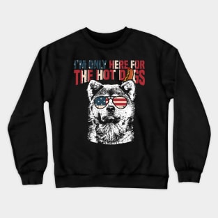 Akita Shirt Funny 4th of July Crewneck Sweatshirt